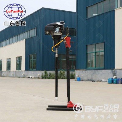 山东鲁探BXZ-2L地质勘探钻机浅层取样岩芯钻机汽油动力图2