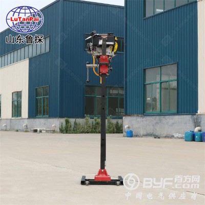 山东鲁探BXZ-2L地质勘探钻机浅层取样岩芯钻机汽油动力图3