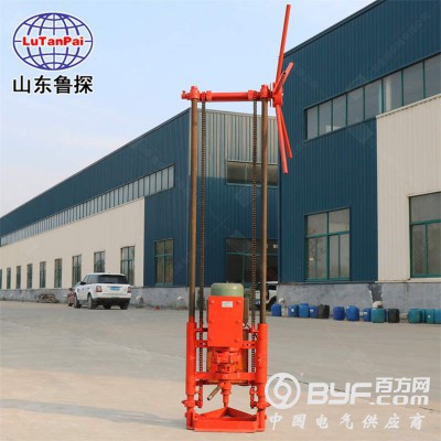 QZ-1A型便携式混凝土路面钻孔取芯机20米型地质勘探钻机图3