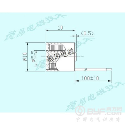 微型直径10mm500g吸力电磁铁吸盘图4