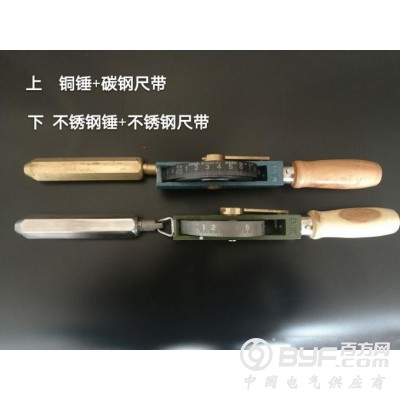 木柄量油尺石油测深尺5米测油尺卷尺钢卷尺图4