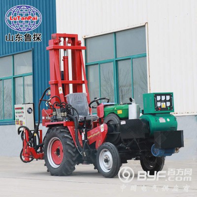 鲁探直销拖拉机打井机JZ-C钻井设备大功率钻井机家用小型图2