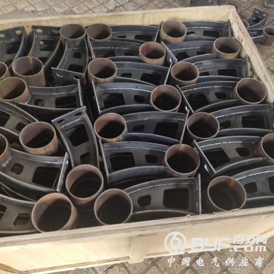 桥梁护栏立柱 中鸣 防撞桥梁护栏支架 现货 可定做图2