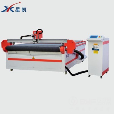 星凯皮革振动刀切割机振动刀地毯切割机座椅脚垫切割机图2