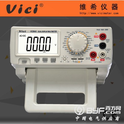 四位半高精度手动量程数字台式万用表VC8045 真有效值图2