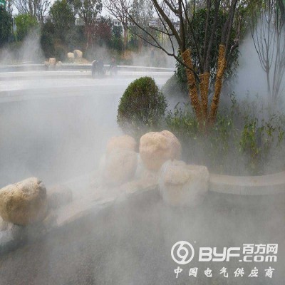 高压喷雾设备 造雾机组  打造仙境景观