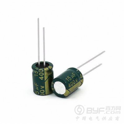 ​绿金高频低阻15UF400v体积13x15LED电源适配器图2