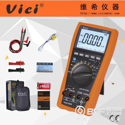 6000计数自动量程变频电压测试数字万用表VC87 真有效值图4