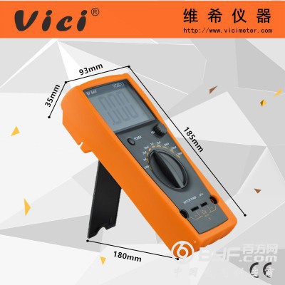 高精度高稳定自动放电防烧数字电容表VC6013图2