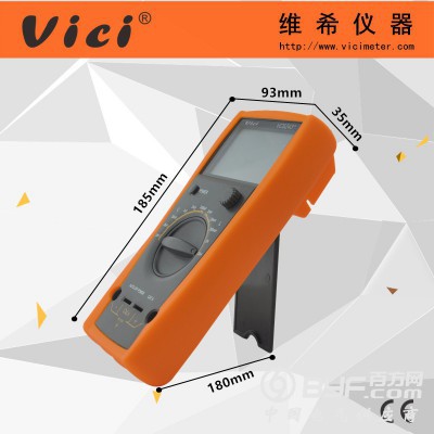 三位半手动量程自动放电防烧数字电感电容表VC6243+图2