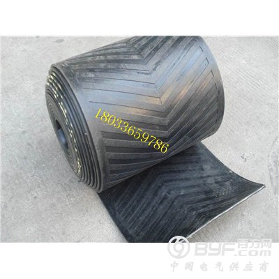 防滑人字传送带工业耐高温运输皮带人字防滑输送带图5