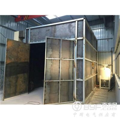 散热器除锈喷砂机图2