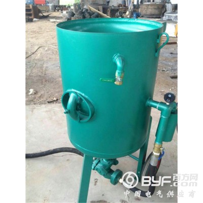 散热器除锈喷砂机图4