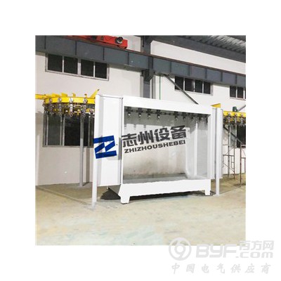 阀门悬挂式喷涂烘道流水线 悬挂喷漆流水线图2