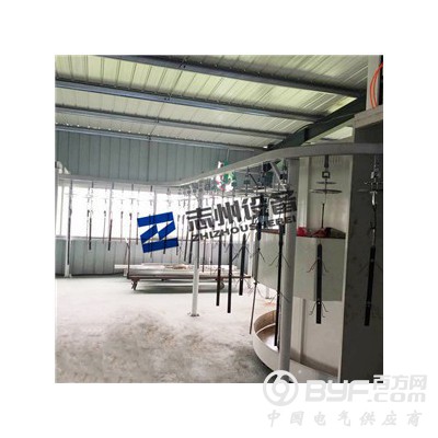 不锈钢水壶自动静电喷涂流水线 自动Ω静电喷漆机图3