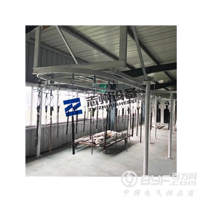 不锈钢水壶自动静电喷涂流水线 自动Ω静电喷漆机图4