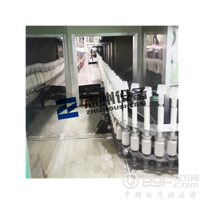 酒瓶盖自动喷漆流水线 地链式自动喷漆流水线图2