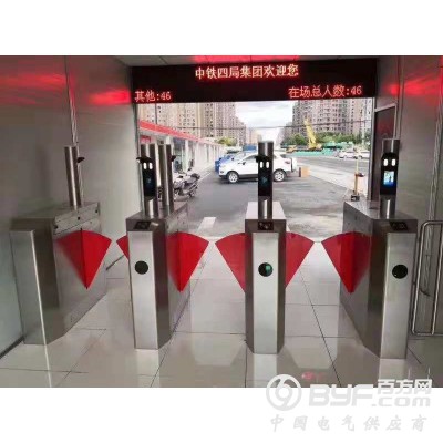 全国饭堂消费闸机人脸测温闸机工地实名制通道闸机设备图3