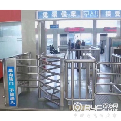 车站出口单向转闸手动半高转闸防撞防钻设备厂家图2