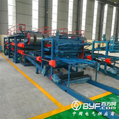 泊头兴和供应泡沫岩棉夹心两用复合机，黑板复合机图2