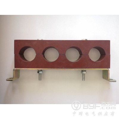 强电井电缆夹具规格,防涡流预分支电缆夹板,电缆固定支架厂家图2