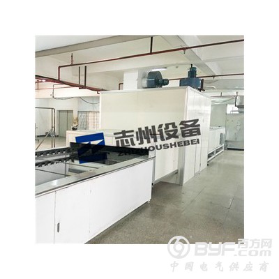 空调配件平板往复式喷漆流水线 鞋扣往复式自动喷漆流水线图3