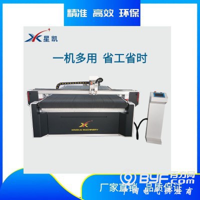 1625送料帆布振动刀切割机 真皮座椅座套切割机 脚垫切割图2