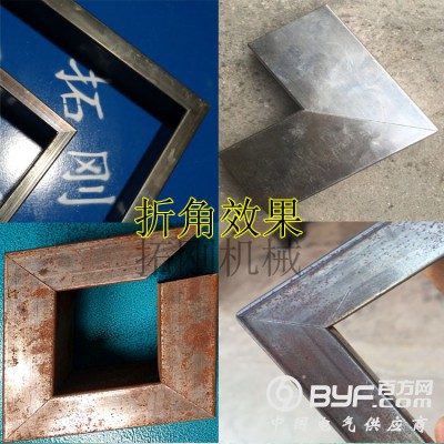 不锈钢方管90度冲角机方管45度冲角机方管90度一次成型机图2