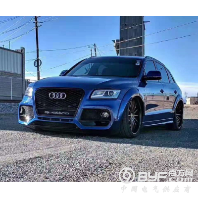 李洋介绍奥迪Q5更换悬挂系统AIRBFT气动避震展现低趴姿态图2