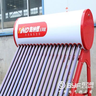 真空管太阳能热水器家用屋顶式农村不锈钢太阳能真空管集热图2