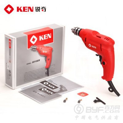 西安锐奇手电钻6810电钻320W家用正反调速图3