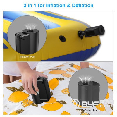 握风BP6气垫充气收纳袋抽气 多功能小型电动打气泵图3