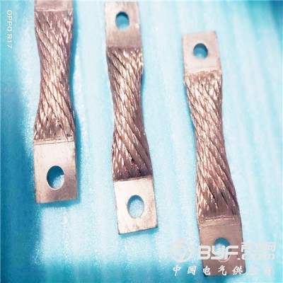 铜绞线软连接厂家 镀锡铜绞线 紫铜铜绞线 接地铜绞线软连接图2