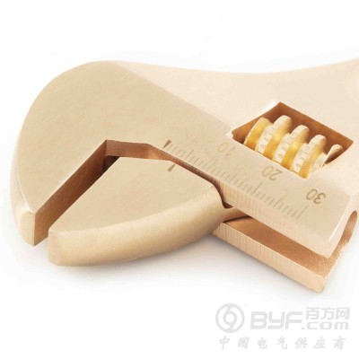 陕西世达工具防爆活扳手防爆工具铜合金活板图2