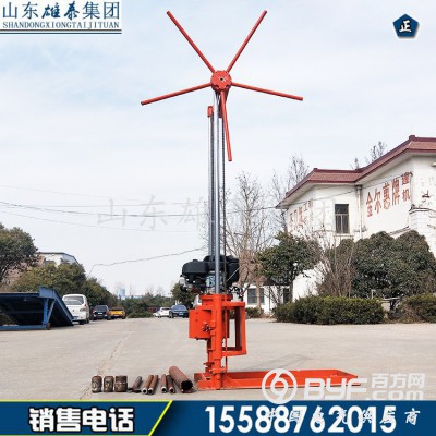 轻便30米岩心勘探钻机 回转式打孔取芯设备 混凝土取芯机图3