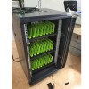东莞厂家定制坚成电子可移动24位平板电脑充电柜数据同步充电柜