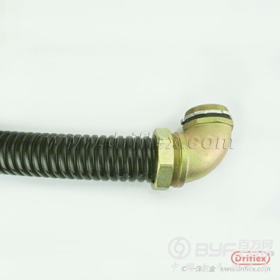 深圳小字符喷码机用低烟无卤金属软管PE包塑防水耐燃图2