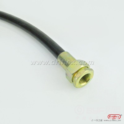 黑色橡胶防爆挠性管，公母头连接软管内径15-100mm图3