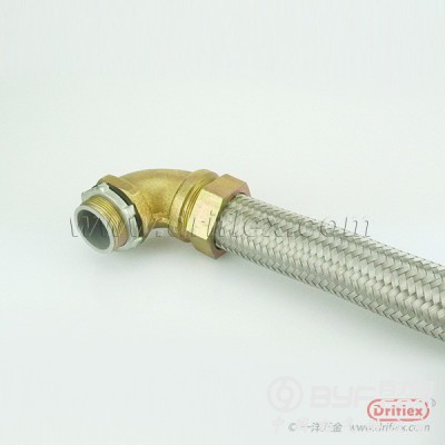 防爆编织软管304不锈钢编织防爆管配套铁铜不锈钢接头图3