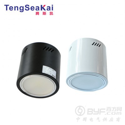 高铁站候车大厅LED雨棚灯70W 100W明装筒灯图3