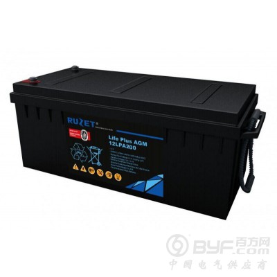 Ruzet蓄电池2TPA2500吸液式2V2660AH图2