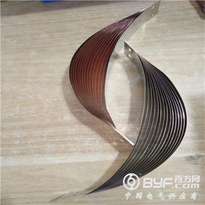 铜排厂家 弧形铜排非标定制 递增铜皮软连接厂家定制图3