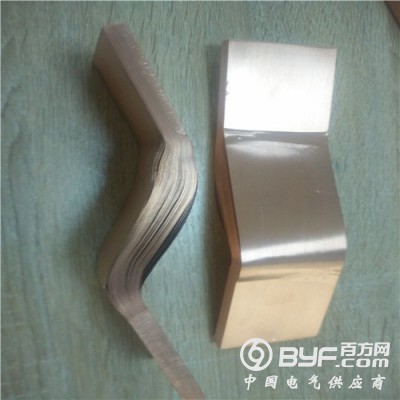 铜箔软连接厂定制 紫铜叠加焊压加工铜箔软连接图3