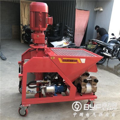 石膏喷涂机 免修补搭茬图2