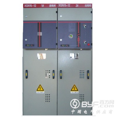 XGN15-12型户内交流高压六氟化硫环网开关设备