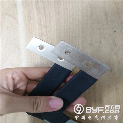 铜箔软连接厂定制 新能源汽车铜箔软连接绝缘镀镍等加工定制图2