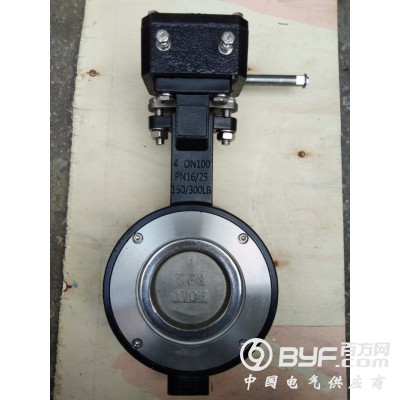 供应苏州沃茨法兰涡轮蝶阀D341X  法兰硬密封涡轮蝶阀图4