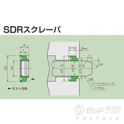 sakagami阪上SDR型防尘密封圈