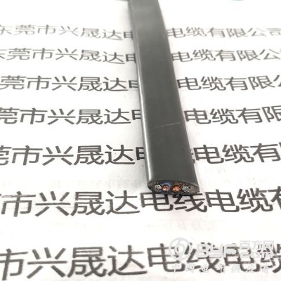 电梯电缆 电梯随行扁电缆 2芯1.0平方扁电缆图3