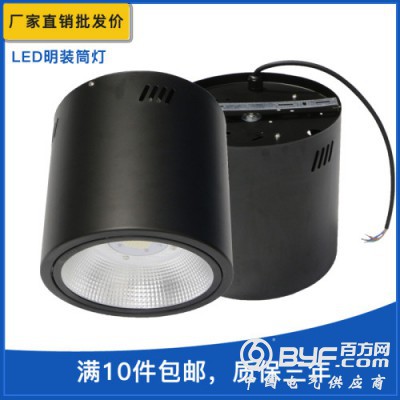 220mm8寸八寸明装筒灯100W